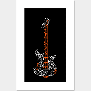 GUITAR 1 Posters and Art